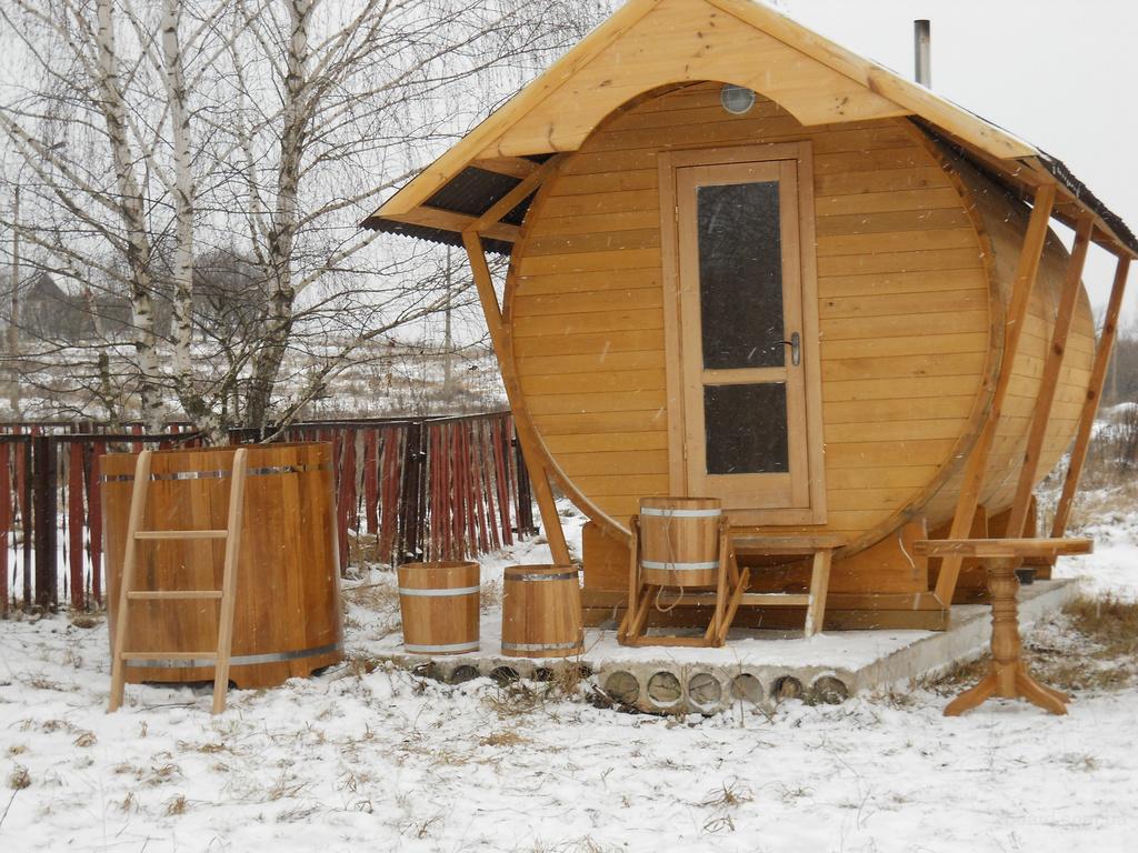 Баня без фундамента