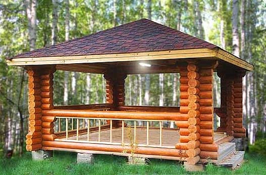 Беседки деревянные своими руками