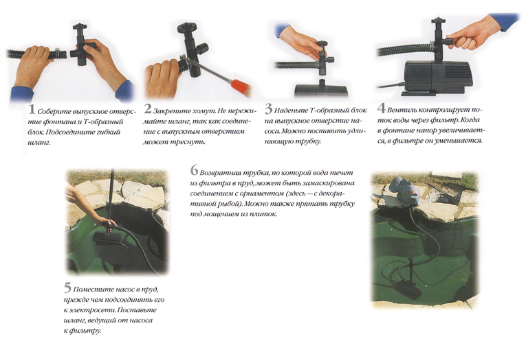 Установка насоса