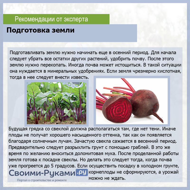 Подготовка земли
