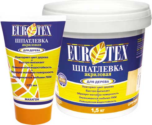 Шпатлевка для древесины