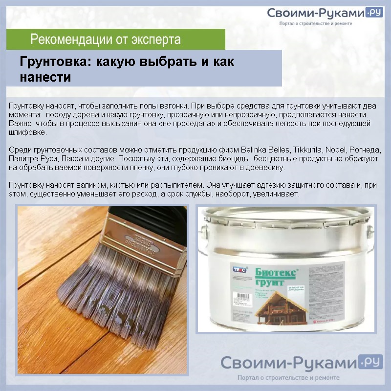 Грунтовка: какую выбрать и как нанести