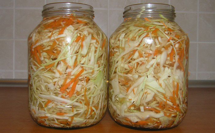 Засолка капусты в банках